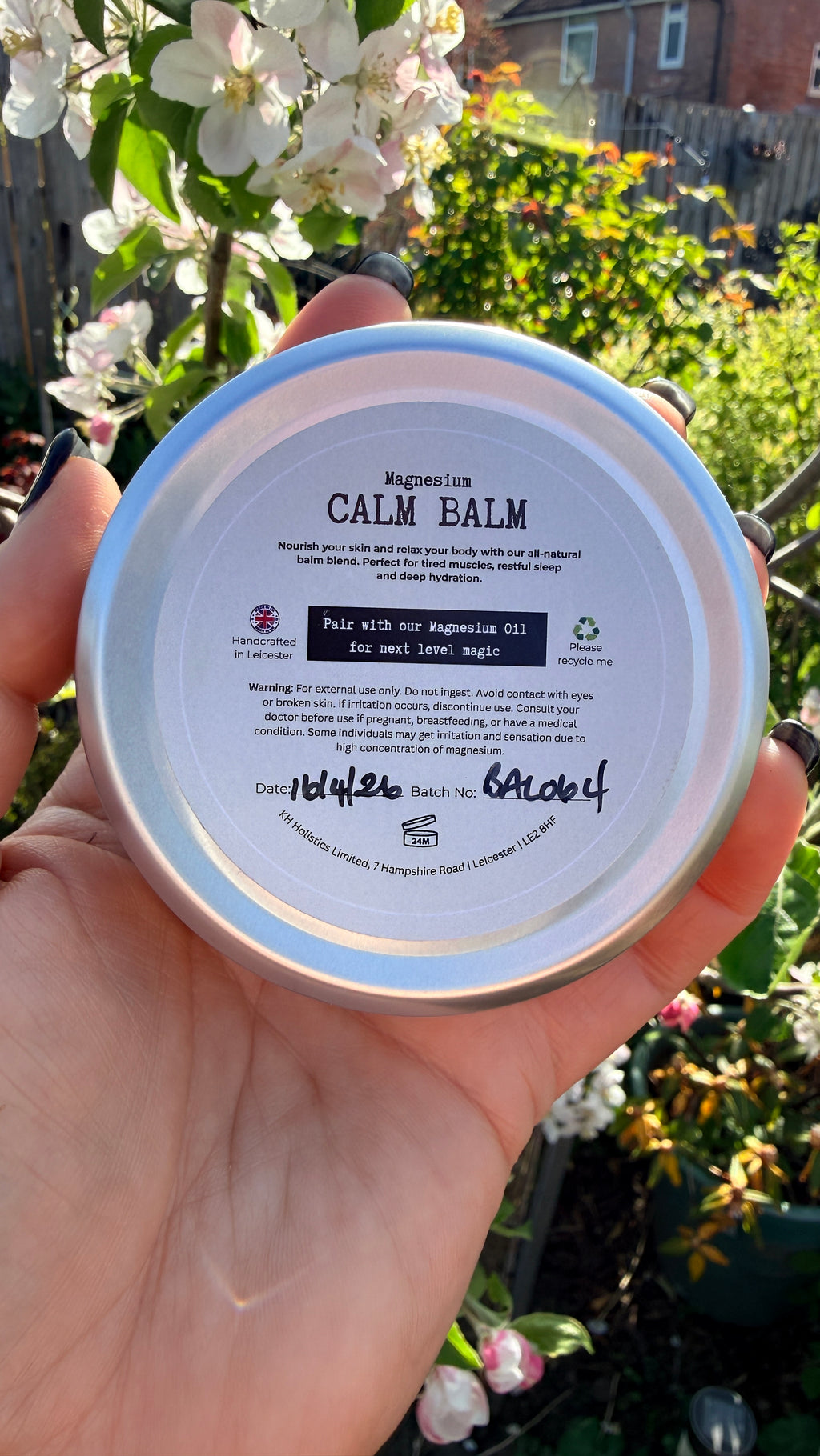 Magnesium Calm Balm (Vegetarian Edition)