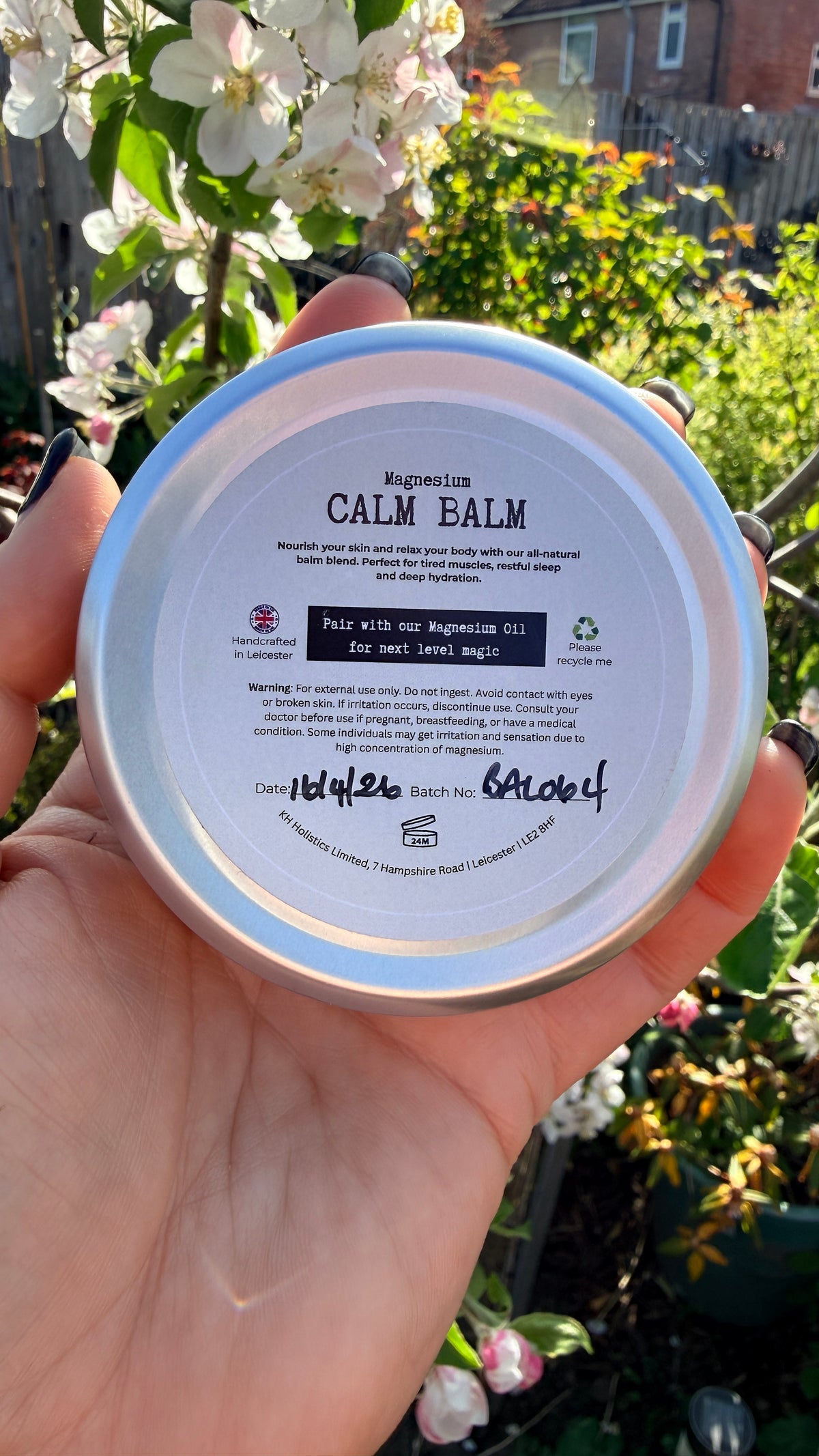 Magnesium Calm Balm (Vegetarian Edition)